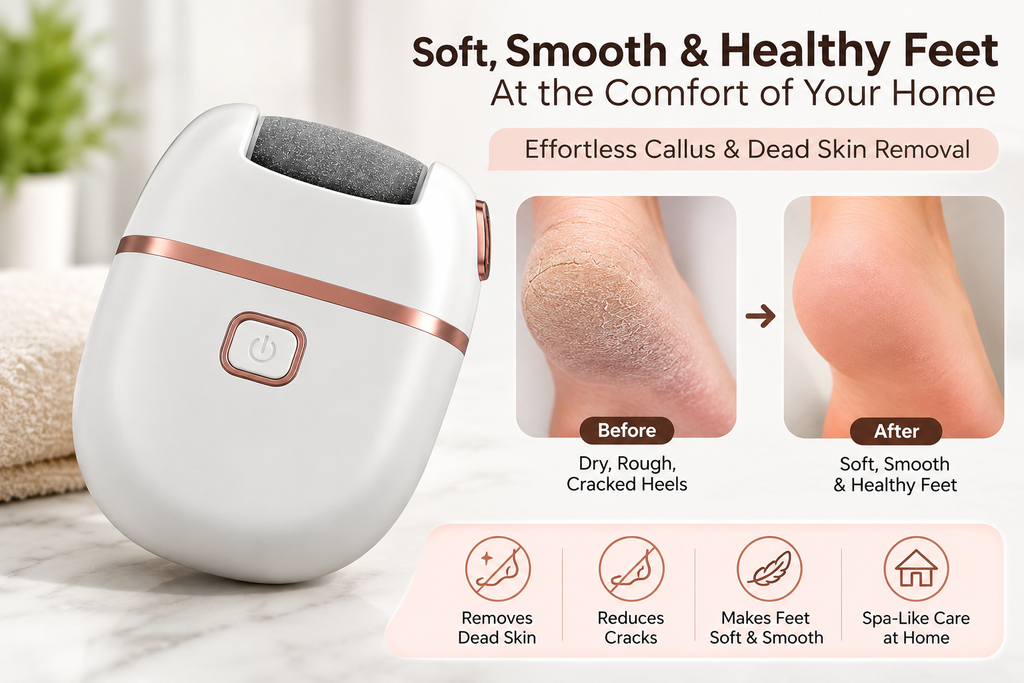 Electric Callus Remover & Rechargeable Pedicure Foot File